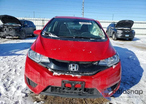 2015 Honda Fit Lx z USA, uszkodzony, nr VIN 3HGGK5H51FM769538